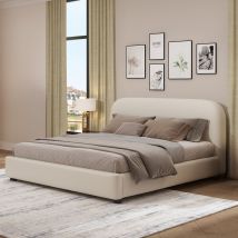 ACME BD03901EK Arden - Eastern King Bed - Beige Fabric