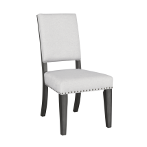 Samuel Lawrence Furniture S964-154 Lenox - Upholstered Side Chair With Nail Head Trim - White