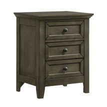 Intercon SM-BR-8803-GRY-C San Mateo - Nightstand - Gray