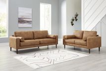 Ashley Furniture 41002/38/35 Ashley Furniture 41002/38/35 Telora - 2 Pc. - Sofa, Loveseat - Caramel