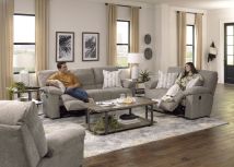 Jackson Furniture Industries 1062-1710/28-2648/28 Tyler - Reclining Loveseat - Pewter