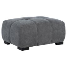 Coaster Fine Furniture 509968 Octavia - Upholstered Rectangular Ottoman - Charcoal Gray