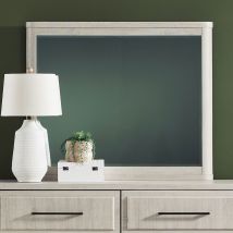 Liberty Furniture 522-BR51 Modern Play - Landscape Mirror - Natural White