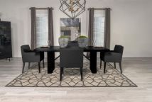 Coaster Fine Furniture 106251-S5 Catherine - 5 Piece Rectangular Dining Table Set - Black