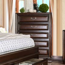 Furniture of America CM7302CH-C Brandt - Chest - Brown Cherry
