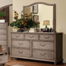 Furniture of America CM7611D Belgrade - Dresser - Rustic Natural