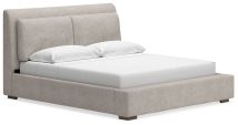 Ashley Furniture B974B7 Ashley Furniture B974B7 Cabalynn - California King Upholstered Bed - Light Brown