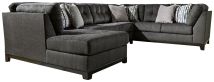 Ashley Furniture 67622S1 Reidshire - Left Arm Facing Corner Chaise 3 Pc Sectional - Steel