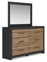 Signature Design by Ashley® B2073B1 Vertani - Black - Dresser And Mirror