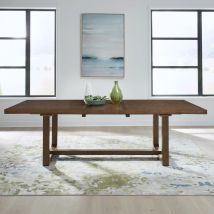 Liberty Furniture 105-CD-TRS Harmony - Trestle Table - Brownstone