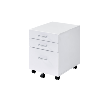 ACME 93194 Tennos - Cabinet - White & Chrome Finish