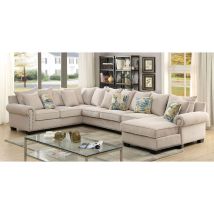 Furniture of America CM6156-SECTIONAL Skyler - Sectional - Beige