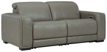Ashley Furniture U94202S10 Ashley Furniture U94202S10 Correze - 2-Piece Power Reclining Sectional - Gray