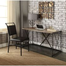 ACME 92248 Jodie - Desk - Rustic Oak & Antique Black