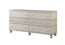 ACME BD00698 Roselyne - Dresser - Antique White Finish