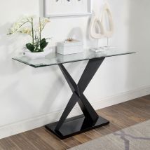 Furniture of America CM4191BK-S-TABLE Xanthus - Sofa Table - Black