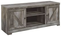 Ashley Furniture W440-68 Wynnlow - 63" TV Stand W/Fireplace Option - Gray