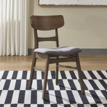 Liberty Furniture 198-C9101S-GY Space Savers - Panel Back Side Chair - Walnut