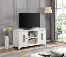 ACME LV00822 Elizaveta - TV Stand - White High Gloss Finish