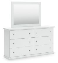 Ashley Furniture B139B40 Ashley Furniture B139B40 Bostwick Shoals - Dresser and Mirror - White