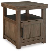 Ashley Furniture T738-3 Boardernest - Rectangular End Table - Brown