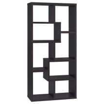 CoasterEveryday 800264 Theo - 7-Shelf Bookshelf - Cappuccino