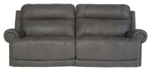 Ashley Furniture 3840181 Austere - Gray - 2 Seat Reclining Sofa
