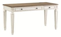 Signature Design by Ashley® H743-134 Realyn - White / Brown - Home Office Lift Top Desk