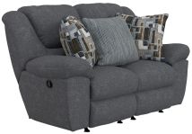 Jackson Furniture Industries 16522-1771/38-2397/43 Jackson Furniture Industries 16522-1771/38-2397/43 Trifecta - Dual Rocking Reclining Loveseat - Smoke