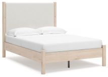 Ashley Furniture B2615B8 Cadmori - Full Upholstered Panel Bed - Two-tone