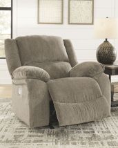 Ashley Furniture 7650598 Draycoll - Pewter - Power Rocker Recliner