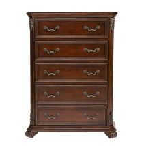 Liberty Furniture 737-BR41 Messina Estates - 5 Drawer Chest - Dark Brown