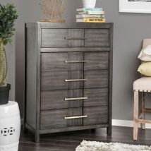 Furniture of America CM7580GY-C Berenice - Chest - Gray