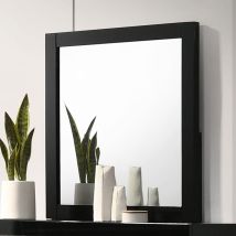 Furniture of America FOA7038BK-M Magdeburg - Mirror - Black