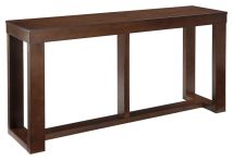 Signature Design by Ashley® T481-4 Watson - Dark Brown - Sofa Table- cron test 2