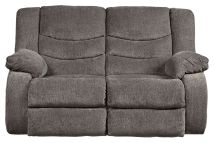 Signature Design by Ashley® 9860686 Tulen - Gray - Reclining Loveseat