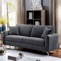 Furniture of America CM6088GY-SF Lauritz - Sofa - Gray