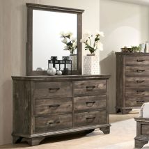 Furniture of America CM7186D Fortworth - Dresser - Gray