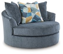 Benchcraft® 3300321 Benchcraft® 3300321 Maxon Place - Oversized Swivel Accent Chair - Navy