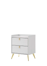 ACME BD01177 Zeena - Nightstand - White Finish