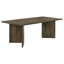 Coaster Fine Furniture 130511 Tyler - Solid Wood Dining Table - Mango Brown
