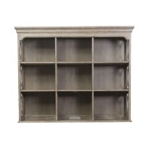 Liberty Furniture 412-HO131 Simply Elegant - Credenza Hutch - Heathered Taupe