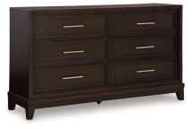 Signature Design by Ashley® B618-31 Neymorton - Dark Grayish Brown - Dresser