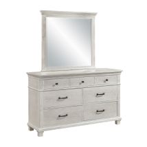 New Classic 00-B3941-DM New Classic 00-B3941-DM Silver Sands - Dresser & Mirror - Gray