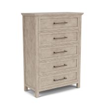 Riverside Furniture 79265 Bennett - Five Drawer Chest - Frosted Gray
