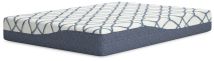Sierra Sleep® by Ashley M42521 10 Inch Chime Elite 2.0 - White / Blue - Full Mattress