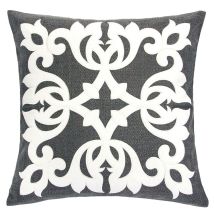 Furniture of America PL8056-2PK Trudy - Pillow (Set of 2) - Gray