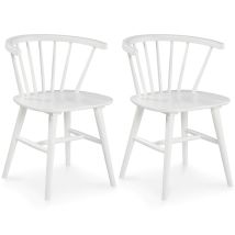 Signature Design by Ashley® D407-01 Grannen - White - Dining Room Side Chair (Set of 2)