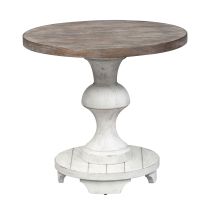 Liberty Furniture 331-OT1020 Sedona - Round End Table - White
