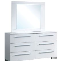 Furniture of America CM7201D Clementine - Dresser - Glossy White
